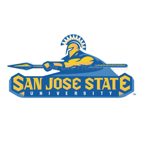 San Jose State Spartans Logo T-shirts Iron On Transfers N6130 - Click Image to Close